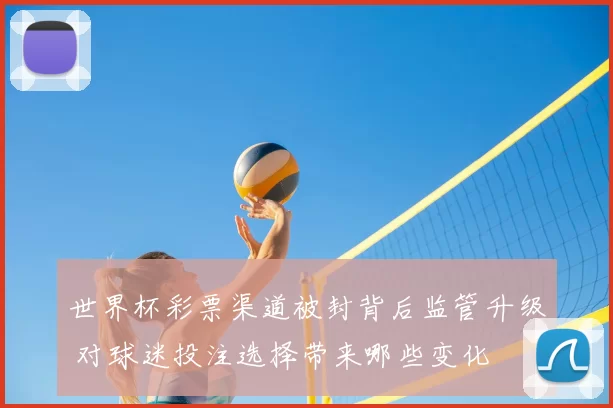 世界杯彩票渠道被封背后监管升级 对球迷投注选择带来哪些变化