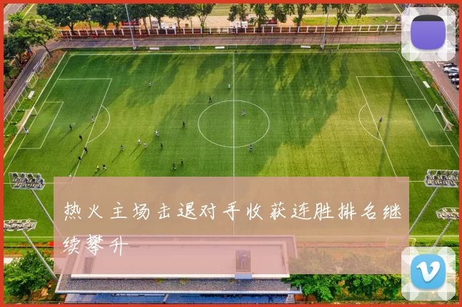 热火主场击退对手收获连胜排名继续攀升